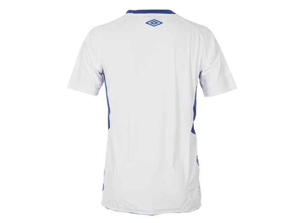 UMBRO UX-1 Jersey SS jr Hvit/Blå 140 Flott kortermet spillertrøye 